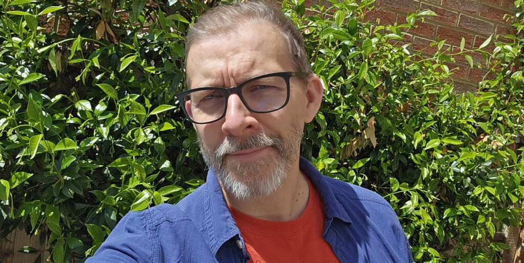 Photograph of Rob Dyson, a charity comms and PR consultant